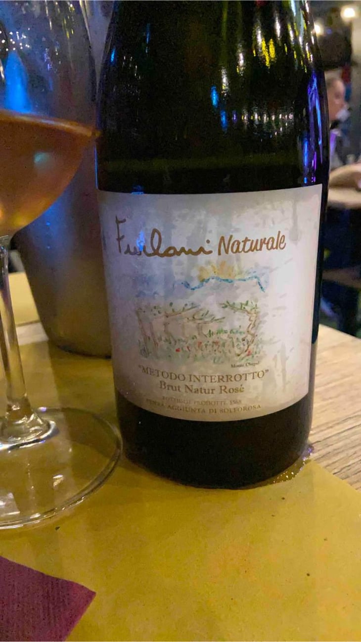 Furlani Naturale "Metodo Interrotto" Rosé - Cantina Furlani - Matteo Furlani 