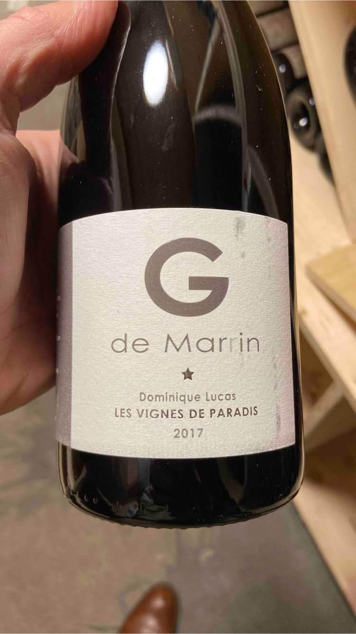 G De Marrin - Les Vignes de Paradis - Dominique Lucas 