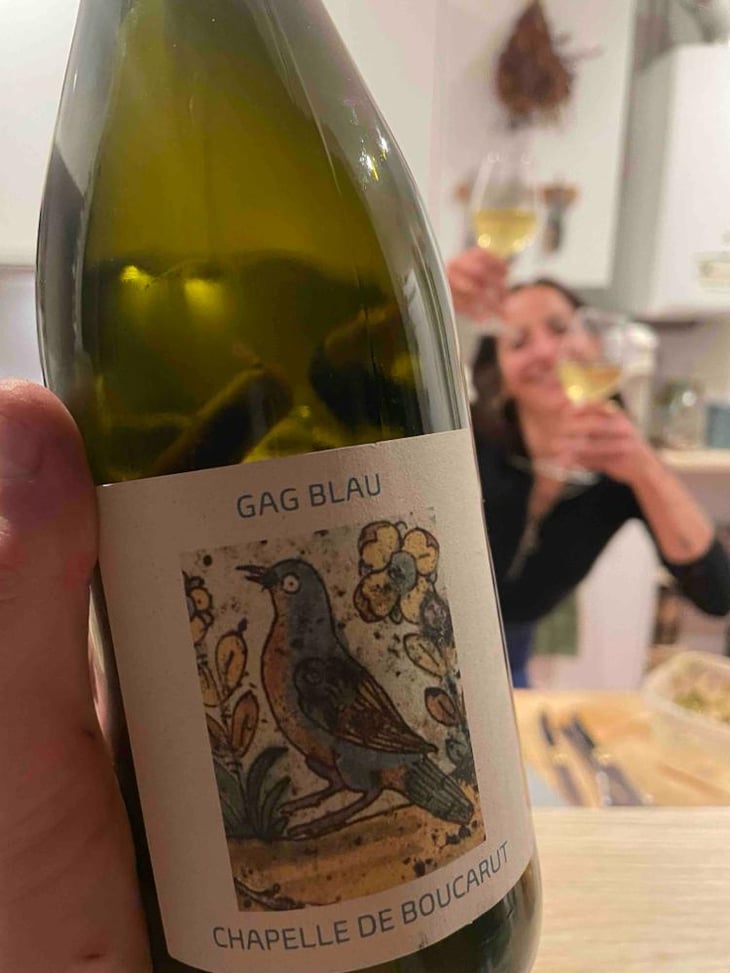 Gag Bleu - Château Boucarut - Saskia & Maurice Goetschy 