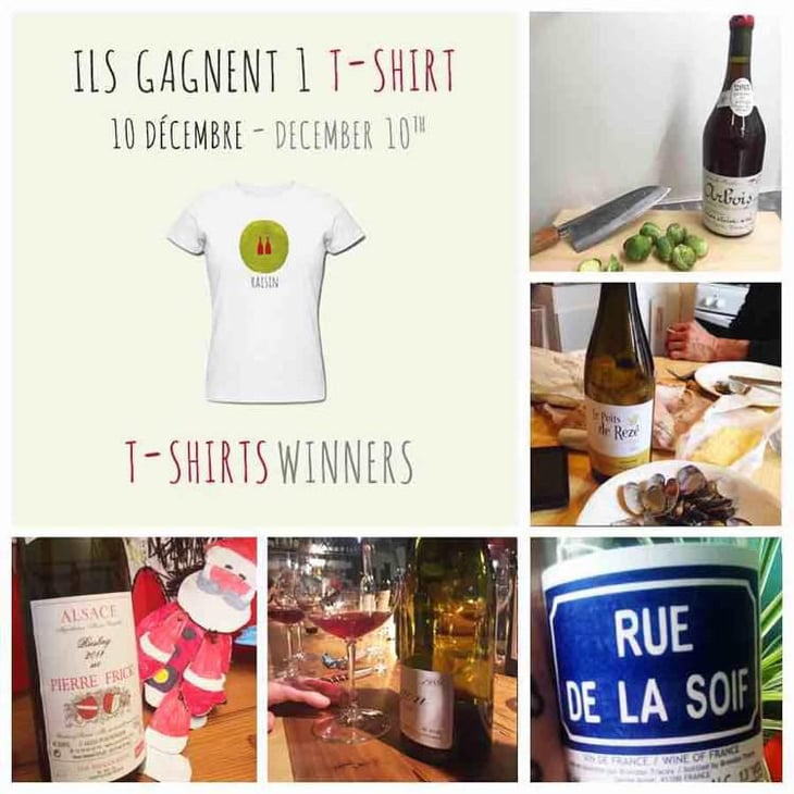 Gagnants T-Shirt Raisin 👕 Winners ! -  - 43738