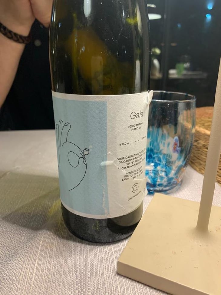 Gaia - Cantina Giardino - Antonio Di Gruttola & Daniela De Gruttola -2019