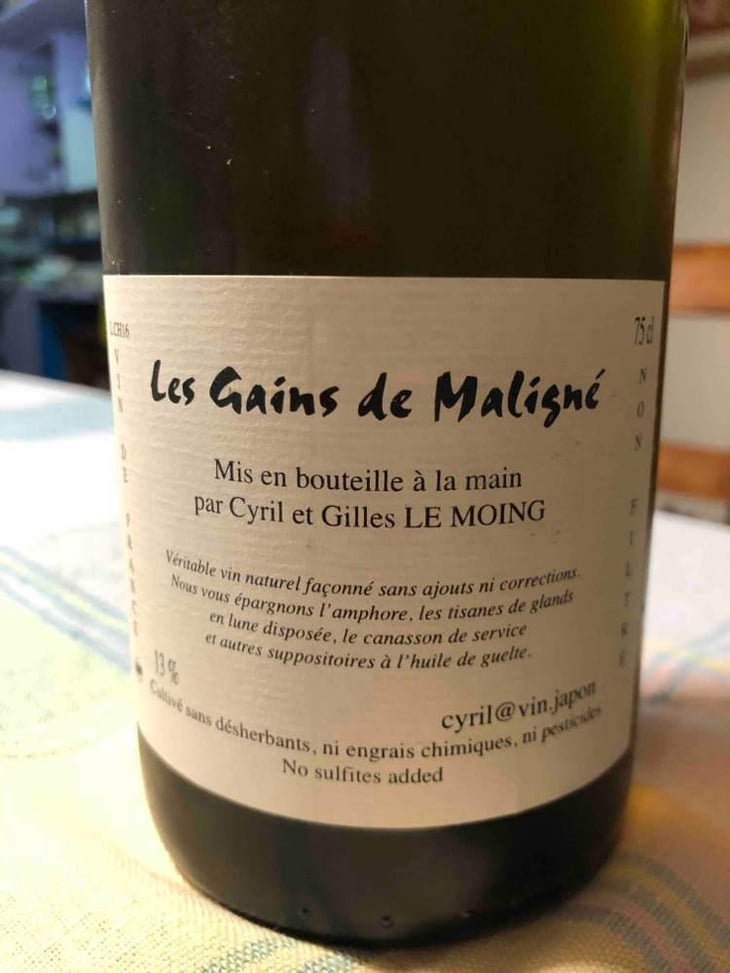 Gains de Maligné - Cyril Le Moing - Cyril Le Moing 