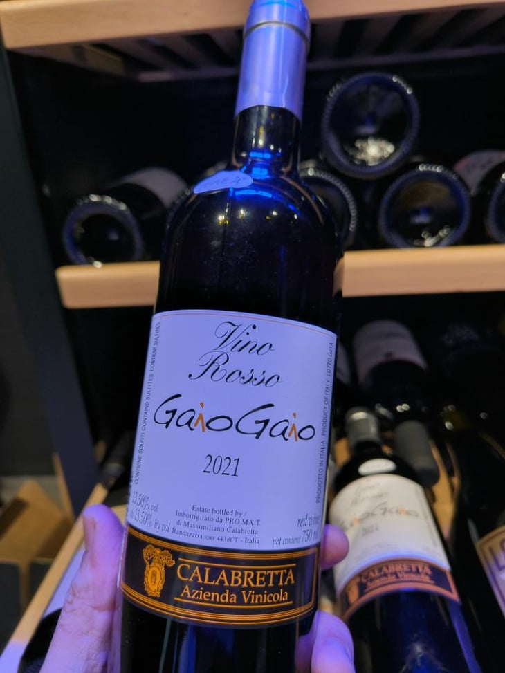 Gaio Gaio - Azienda Vinicola Calabretta - Massimiliano Calabretta 