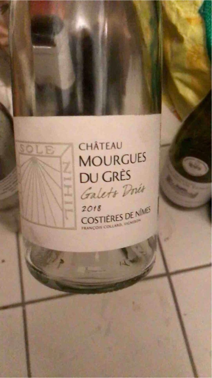 Galets Rosés - Château Mourgues du Grès - Anne & François Collard 