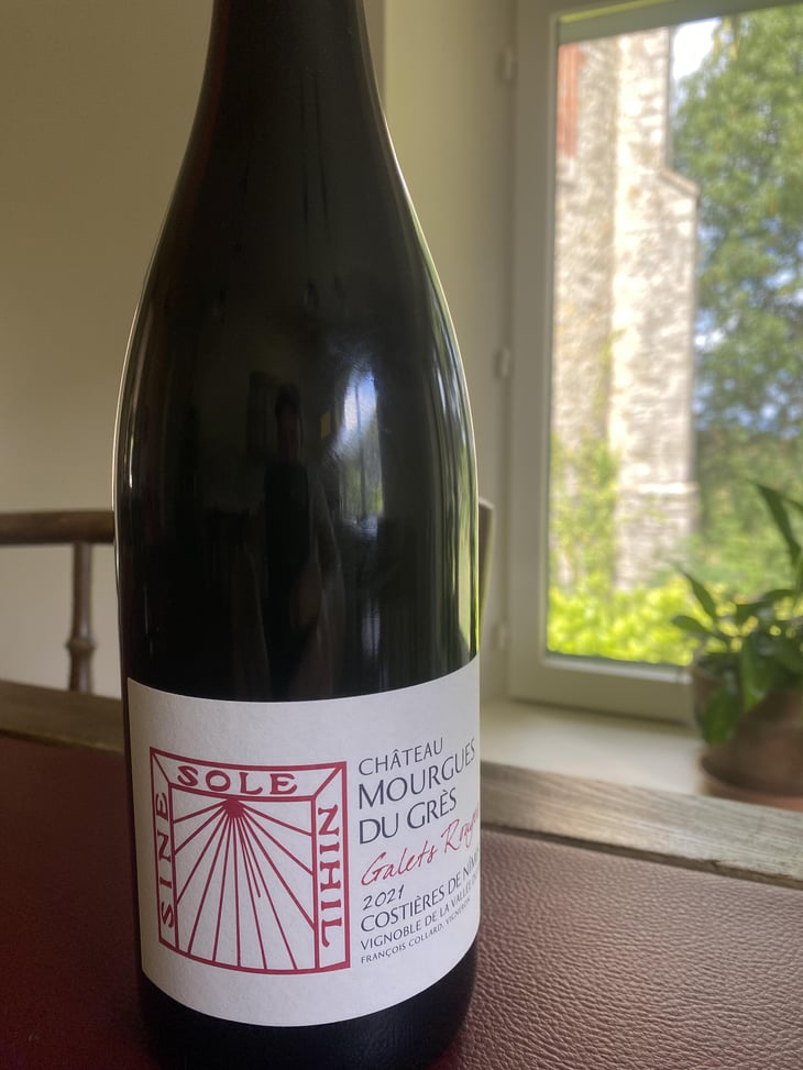 Galets rouges - Château Mourgues du Grès - Anne & François Collard -2019