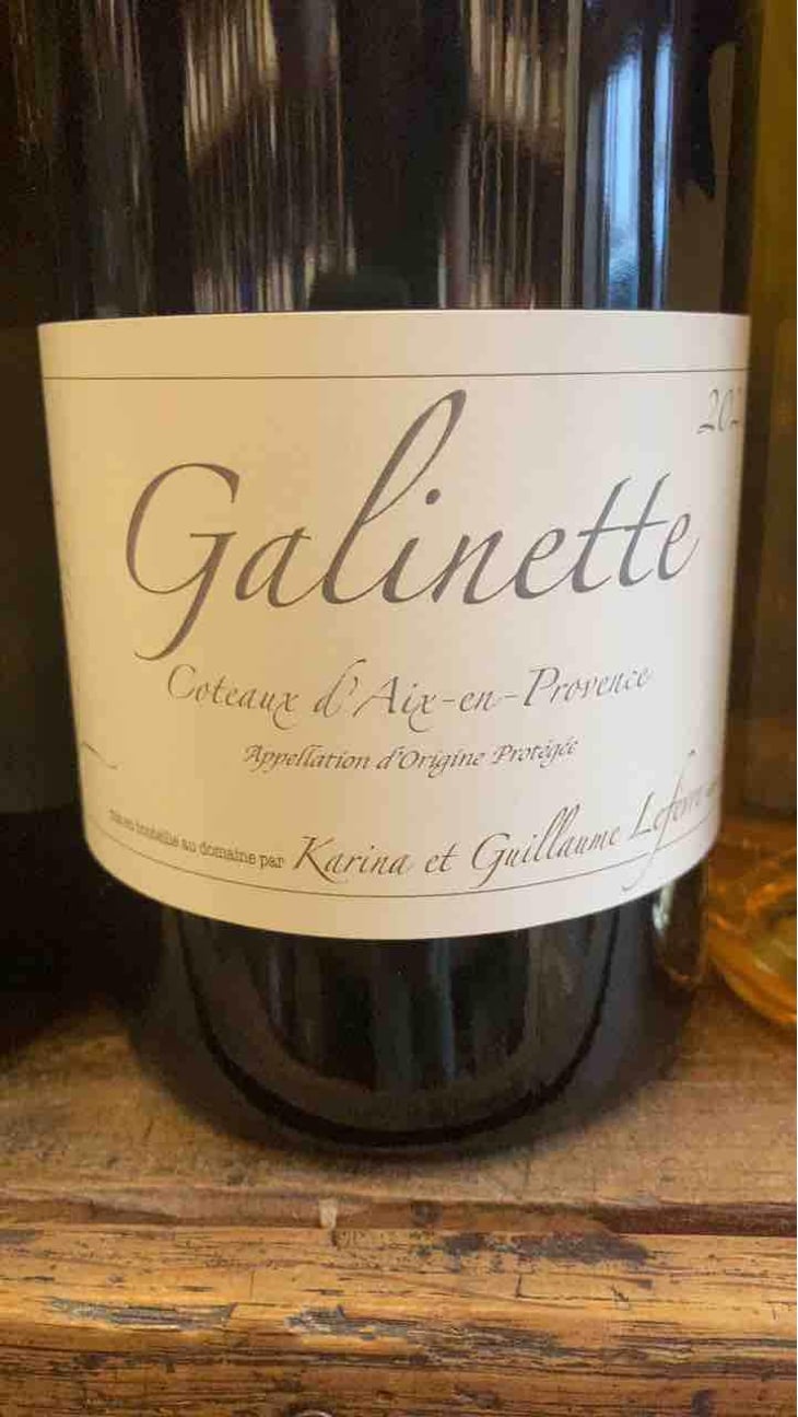 Galinette - Domaine de Sulauze - Karina & Guillaume Lefèvre -2017