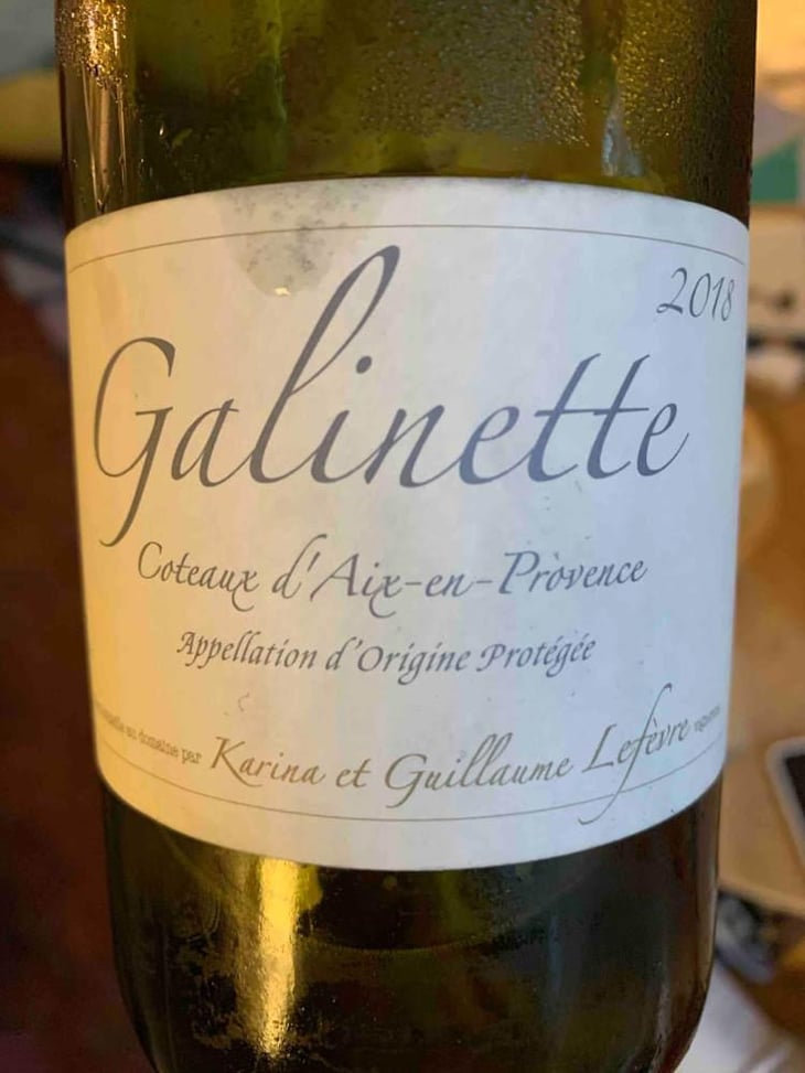 Galinette - Domaine de Sulauze - Karina & Guillaume Lefèvre -2017