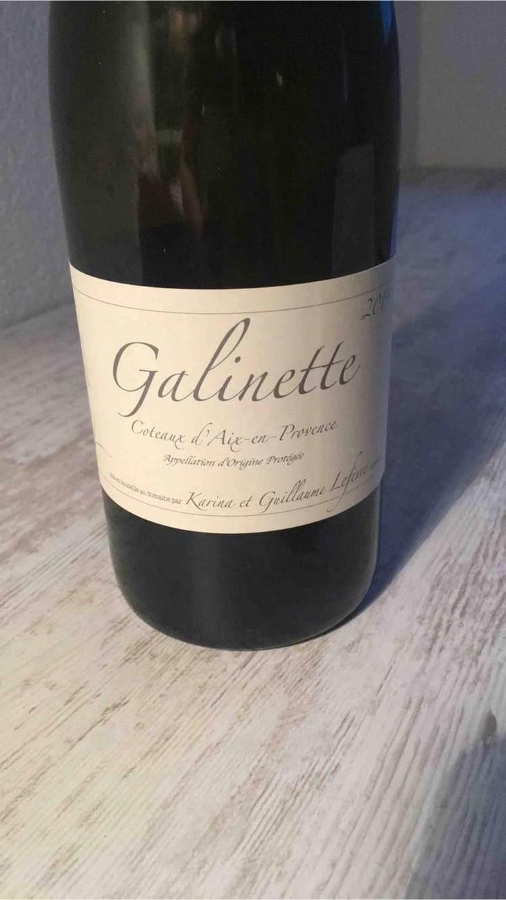 Galinette - Domaine de Sulauze - Karina & Guillaume Lefèvre -2017