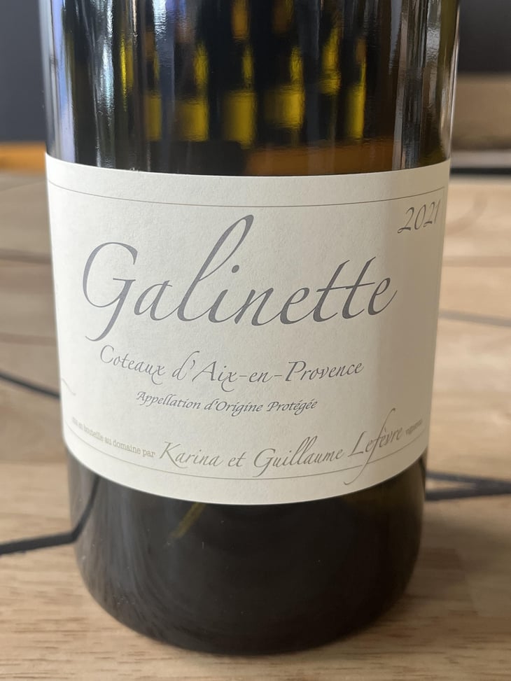 Galinette - Domaine de Sulauze - Karina & Guillaume Lefèvre -2017