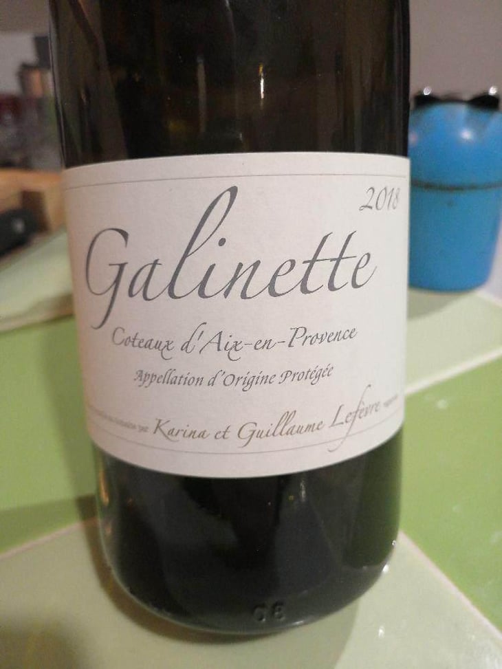 Galinette - Domaine de Sulauze - Karina & Guillaume Lefèvre -2017