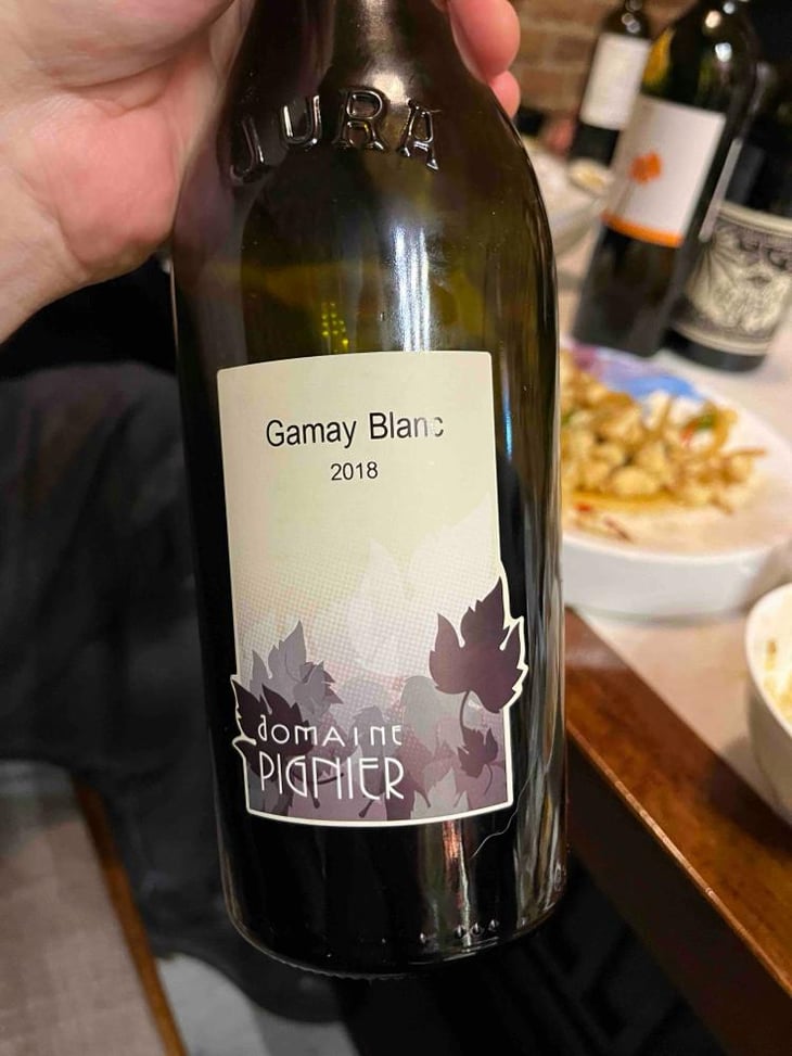 Gamay Blanc - Domaine Pignier - Marie Florence, Antoine & Jean-Etienne Pignier -2018