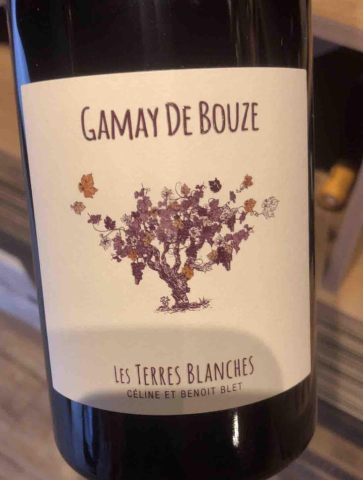 Gamay De Bouze - Les Terres Blanches - Celine & Benoit Blet -2019