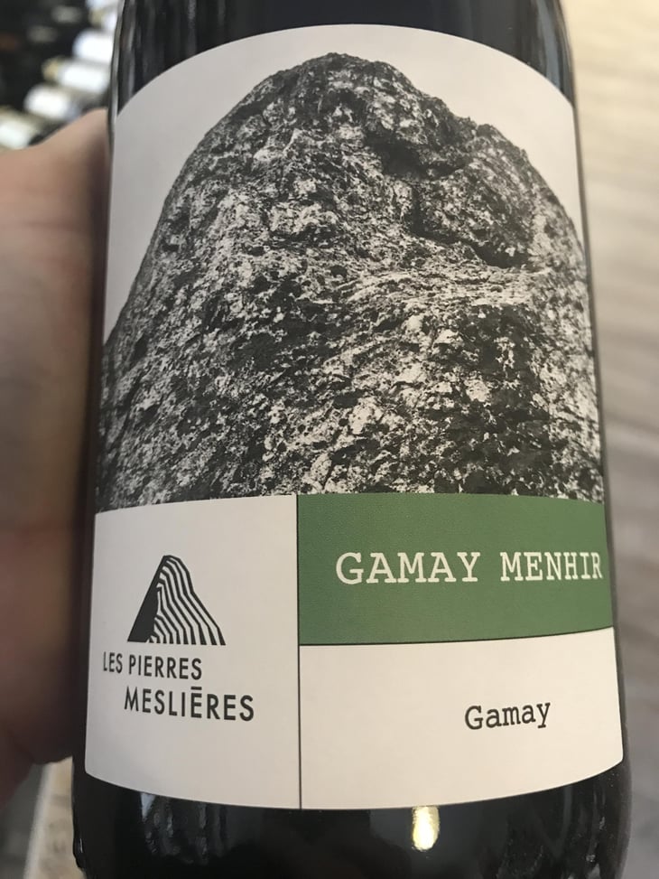 Gamay Menhir - Les Pierres Meslières - Frédéric Monnier 