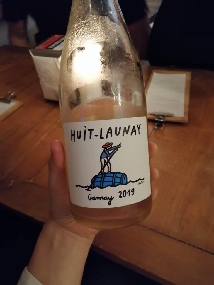Gamay Pétillant Blanc de Noir - Huit-Launay - Alexandre Giquel 
