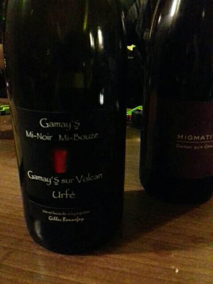 Gamay’s Mi-noir Mi-Bouze - Vins de la Madone - Gilles Bonnefoy 