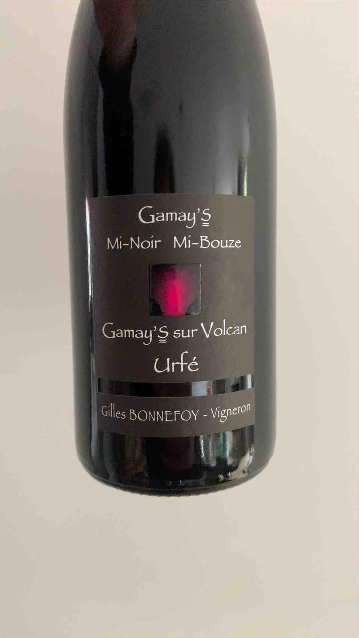 Gamay’s Mi-noir Mi-Bouze - Vins de la Madone - Gilles Bonnefoy 
