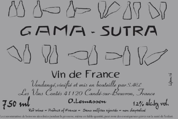 Gama - Sutra - Les Vins Contés (CLOSED) - Olivier Lemasson (CLOSED) 