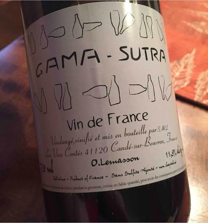 Gama - Sutra - Les Vins Contés (CLOSED) - Olivier Lemasson (CLOSED) 