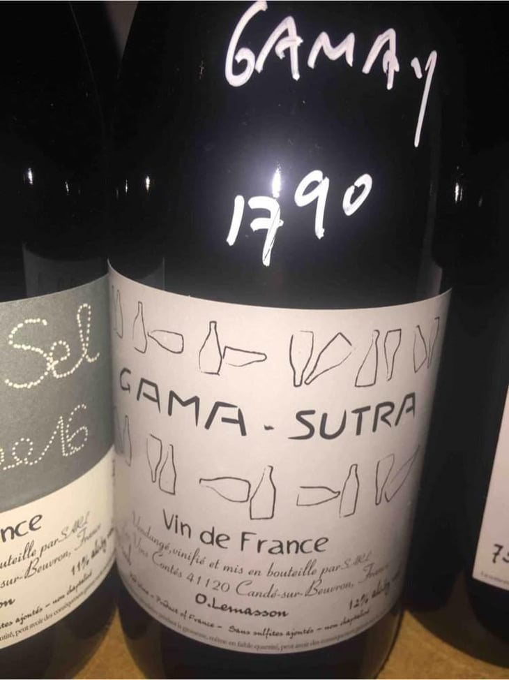 Gama - Sutra - Les Vins Contés (CLOSED) - Olivier Lemasson (CLOSED) 