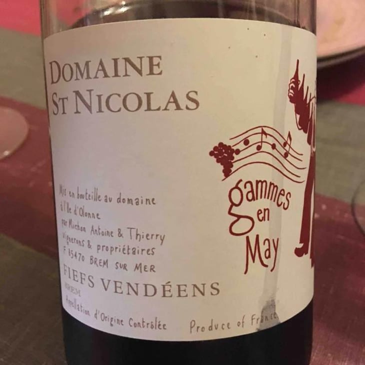 Gammes en May - Domaine Saint Nicolas - Mickaël, Antoine & Thierry Michon 