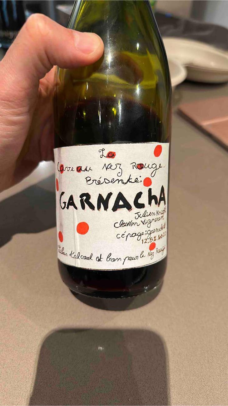 Garnacha - La cave au Nez Rouge - Julien Knight 