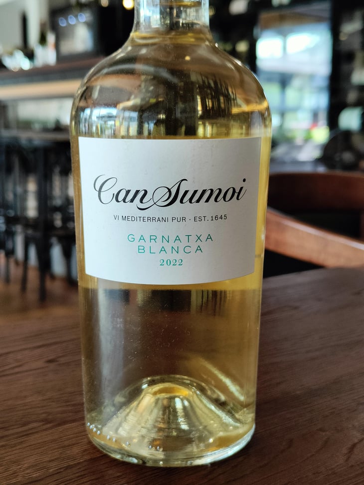 Garnatxa Blanca - Can Sumoi - Pepe Raventós -2022