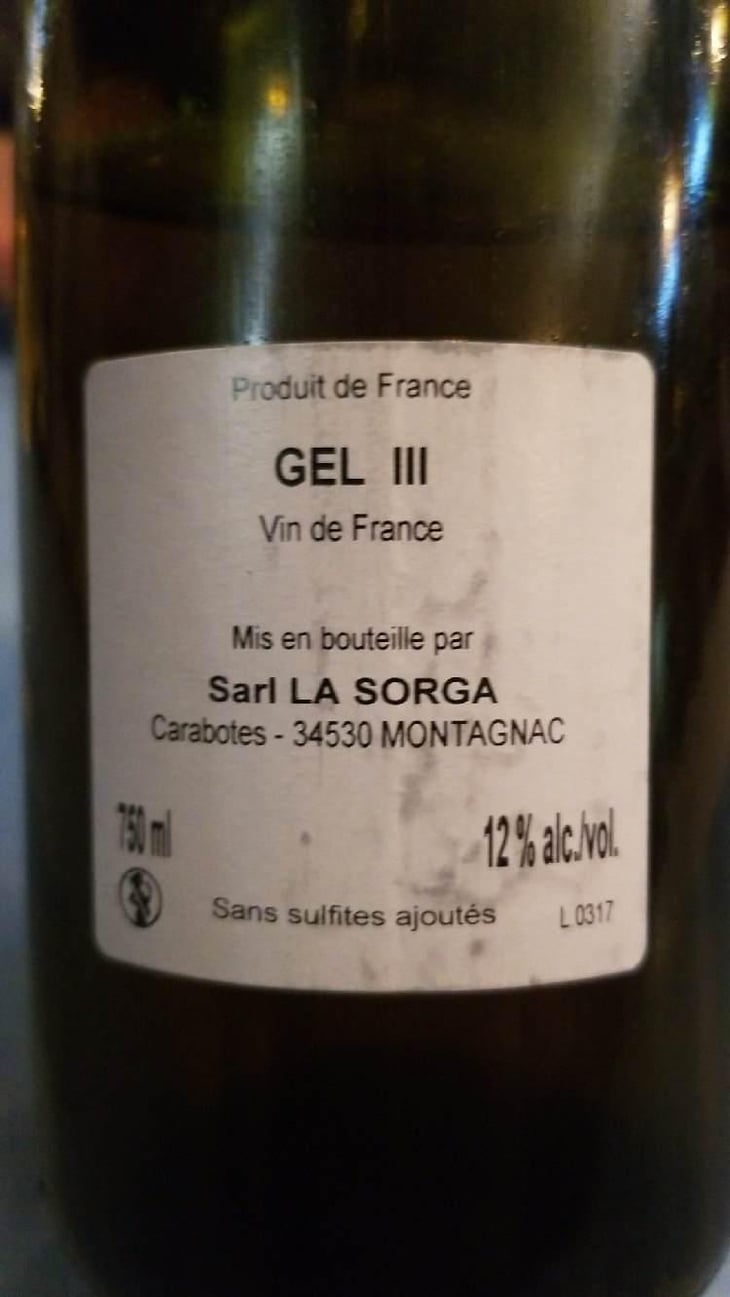 Gel III - La Sorga - Antony Tortul 