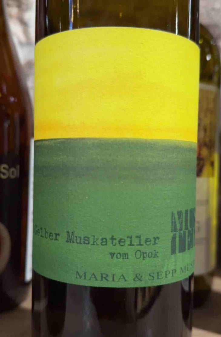 Gelber Muskateller vom Opok - Weingut Muster - Maria & Sepp Muster 