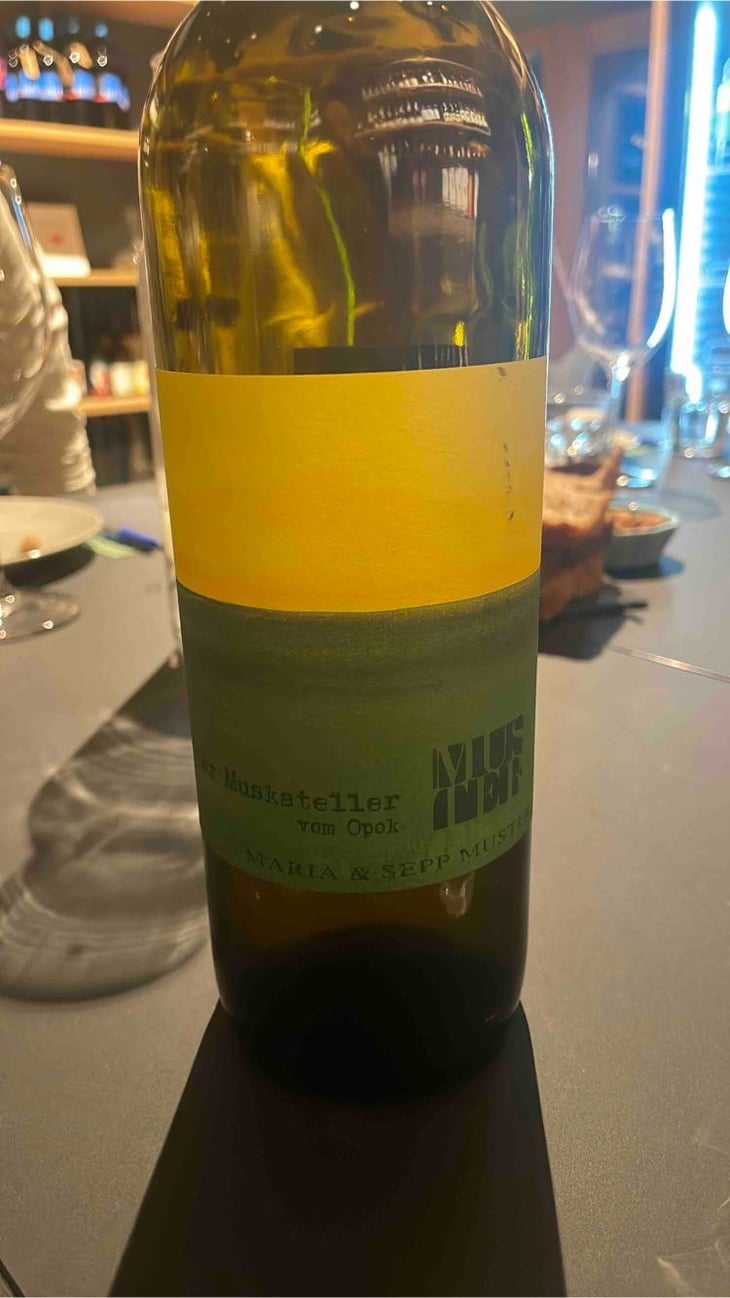 Gelber Muskateller vom Opok - Weingut Muster - Maria & Sepp Muster 