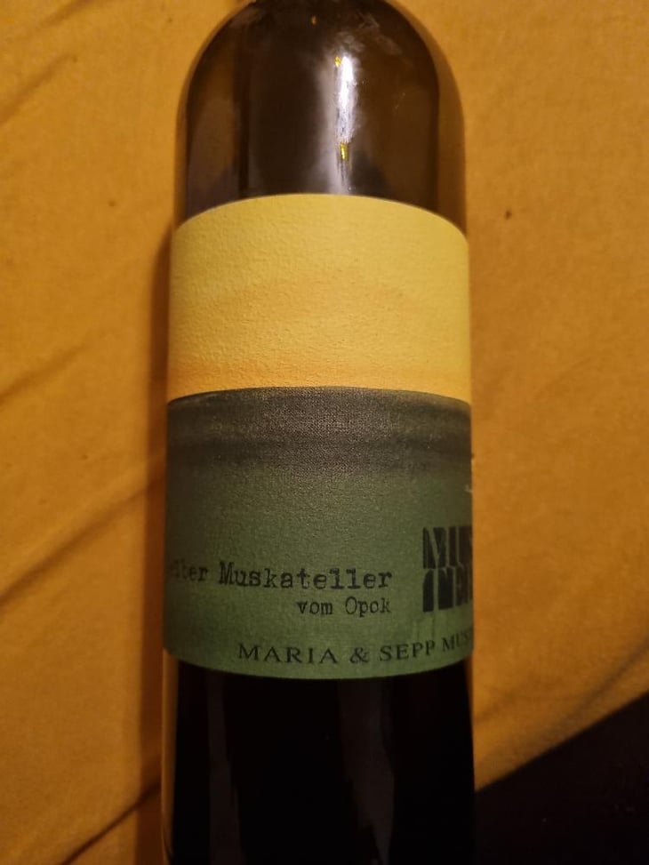 Gelber Muskateller vom Opok - Weingut Muster - Maria & Sepp Muster 