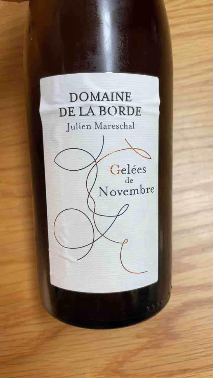 Gelées De Novembre - Domaine de la Borde - Julien Mareschal 