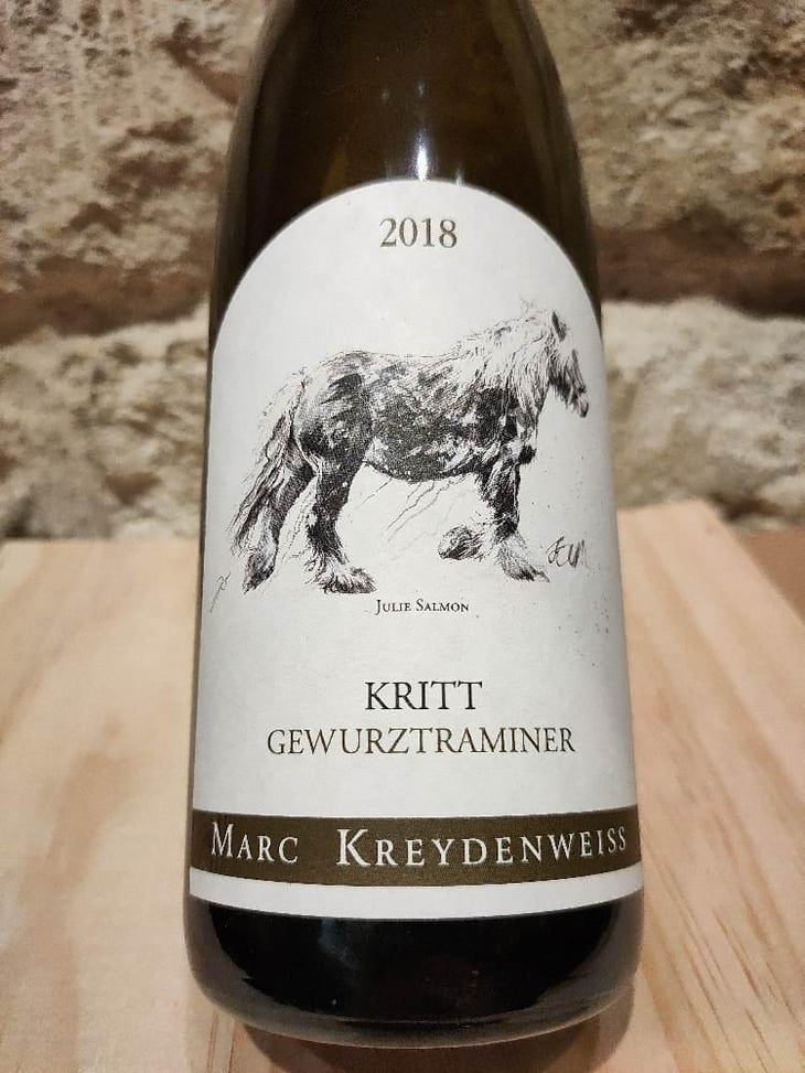 Kritt Gewürztraminer (Julie Salmon Label) - Marc Kreydenweiss (Andlau) - Antoine Kreydenweiss 
