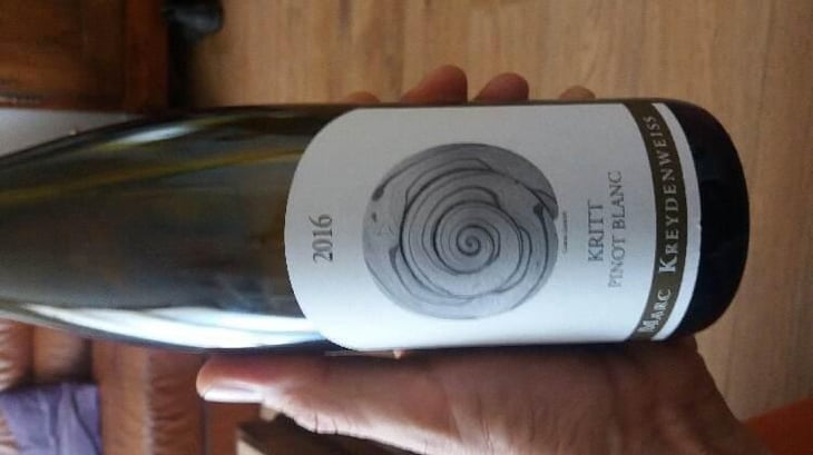 Kritt Pinot Blanc (Michel Tolmer Label) - Marc Kreydenweiss (Andlau) - Antoine Kreydenweiss 