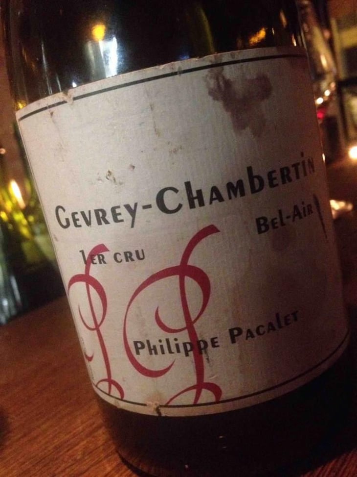 Gevrey-Chambertin 1er Cru "Bel-Air" - Philippe Pacalet - Monica et Philippe Pacalet 
