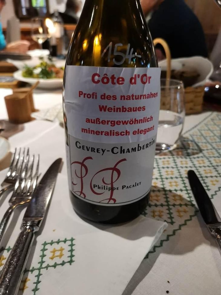 Gevrey-Chambertin - Philippe Pacalet - Monica et Philippe Pacalet 