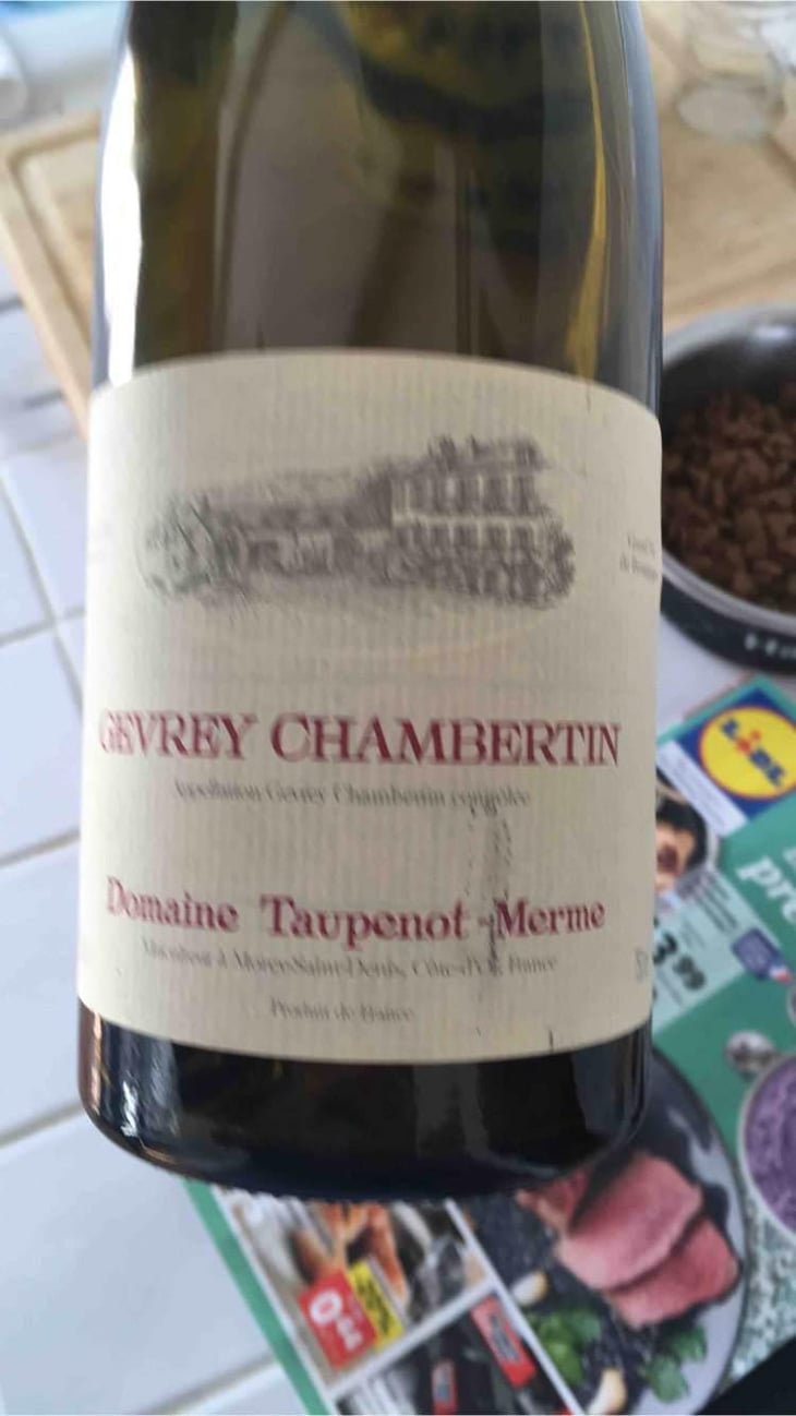 Gevrey Chambertin - Taupenot Merme - Romain Taupenot 