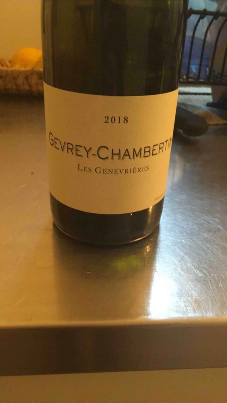 Gevrey-Chambertin "Les Genevrières" - Domaine de Chassorney - Frédéric Cossard -2017
