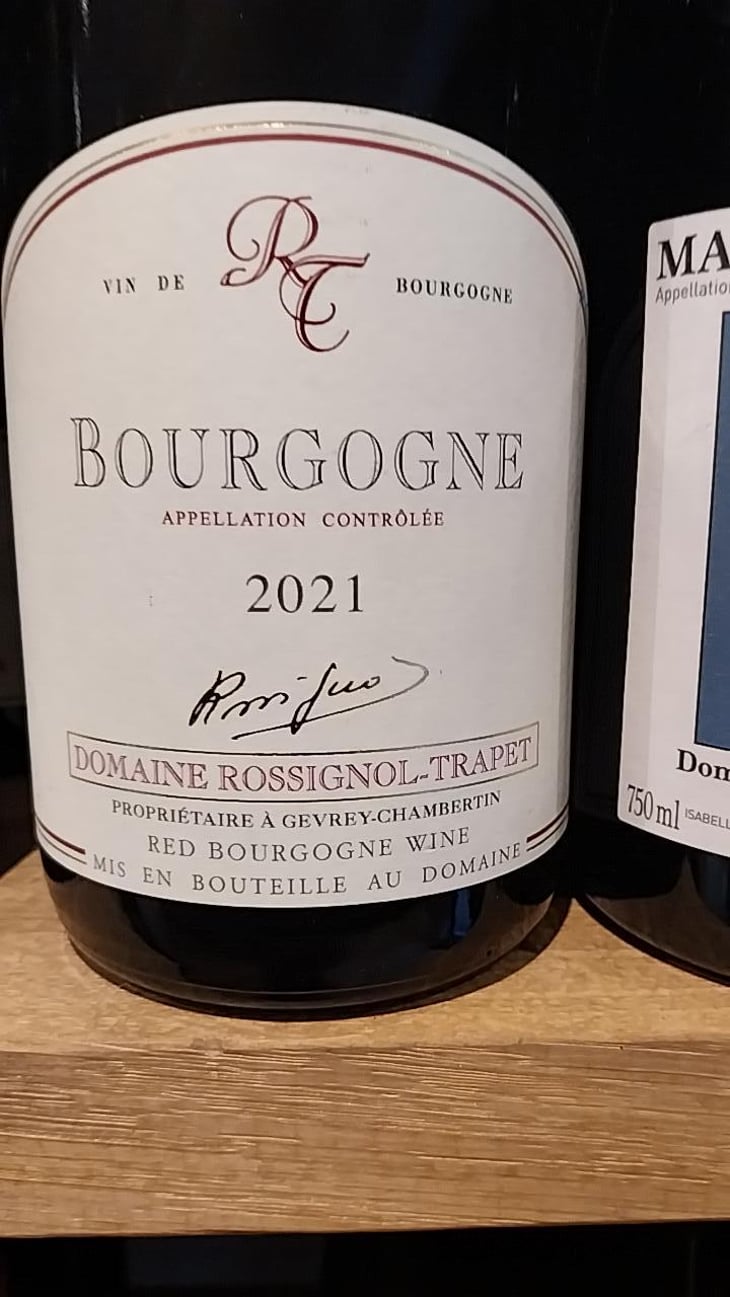 Gevrey Chambertin Vieilles Vignes - Rossignol-Trapet - Nicolas & David Rossignol 