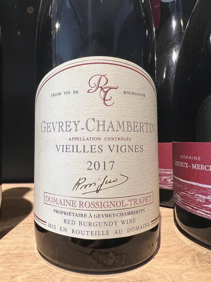 Gevrey Chambertin Vieilles Vignes - Rossignol-Trapet - Nicolas & David Rossignol 