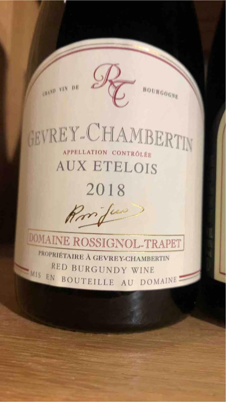 Gevrey Chambertin Vieilles Vignes - Rossignol-Trapet - Nicolas & David Rossignol 