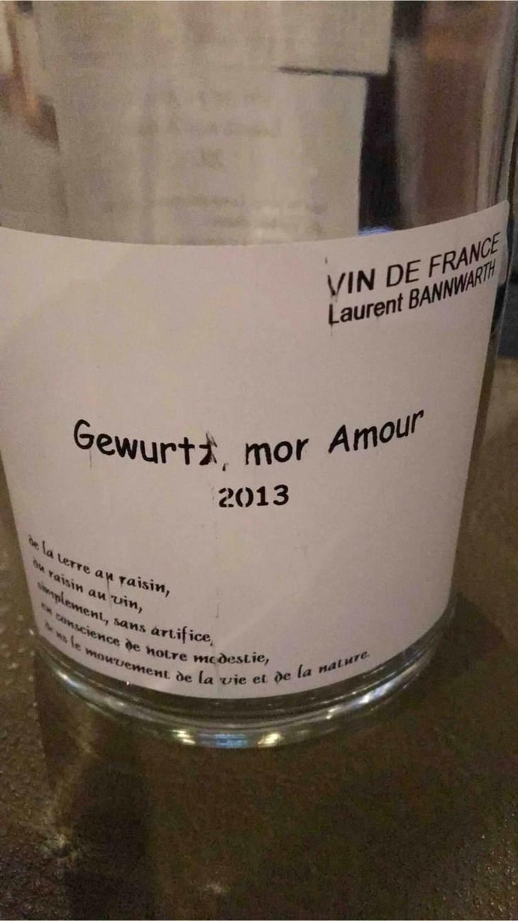 Gewurtz, Mon Amour - Laurent Bannwarth - Stéphane Bannwarth 