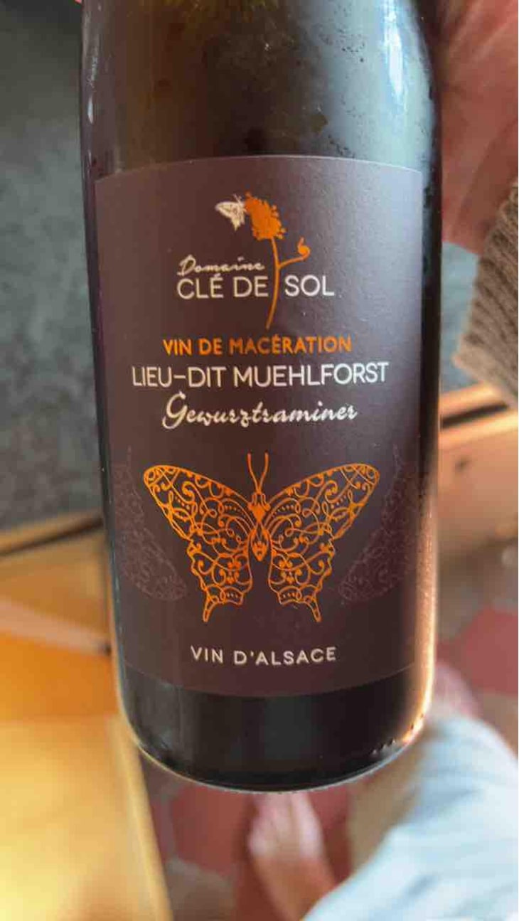 Gewurtztraminer Lieu-Dit Muehlforst - Domaine Clé de Sol - Jean & Simon Baltenweck & Yannick Mignot 