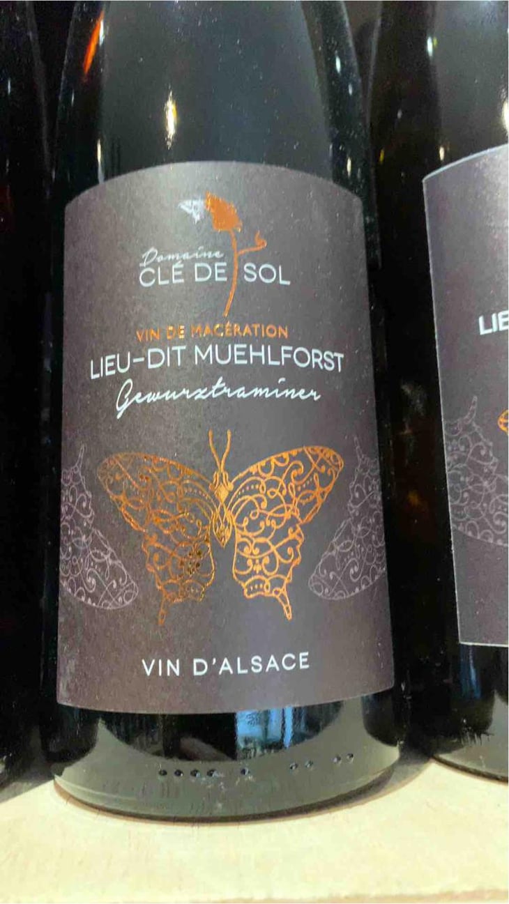 Gewurtztraminer Lieu-Dit Muehlforst - Domaine Clé de Sol - Jean & Simon Baltenweck & Yannick Mignot 