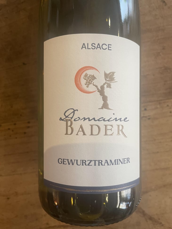 Gewurtztraminer - Domaine Bader - Pierre Bader -2021