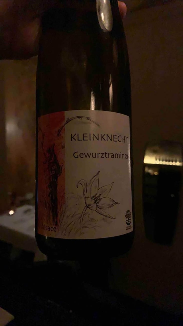 Gewurtztraminer - Domaine Kleinknecht - André Kleinknecht 