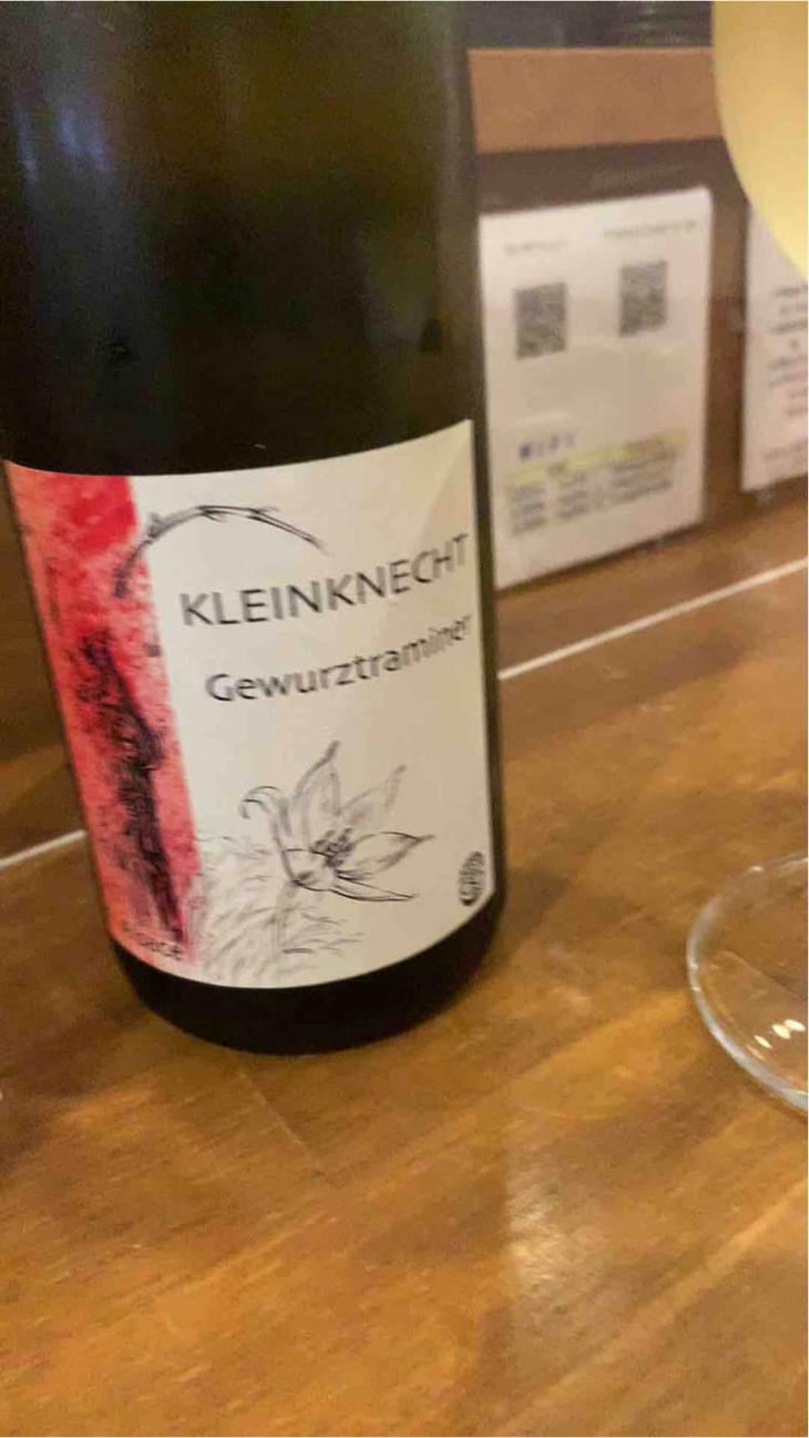 Gewurtztraminer - Domaine Kleinknecht - André Kleinknecht 