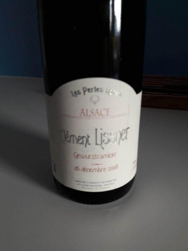 Gewürztraminer 26 Décembre 2008 - Lissner - Bruno et Theo Schloegel 