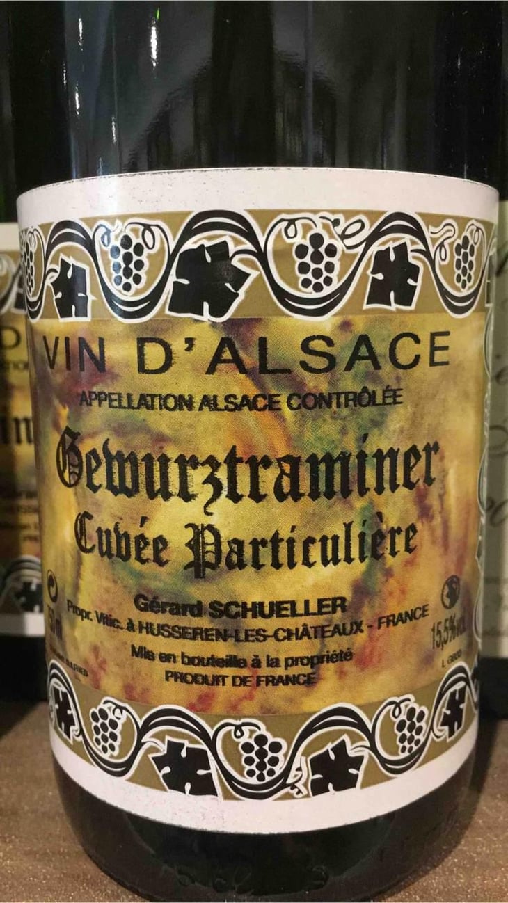 Gewürztraminer Cuvée Particulière - Gérard Schueller & Fils - Bruno Schueller 