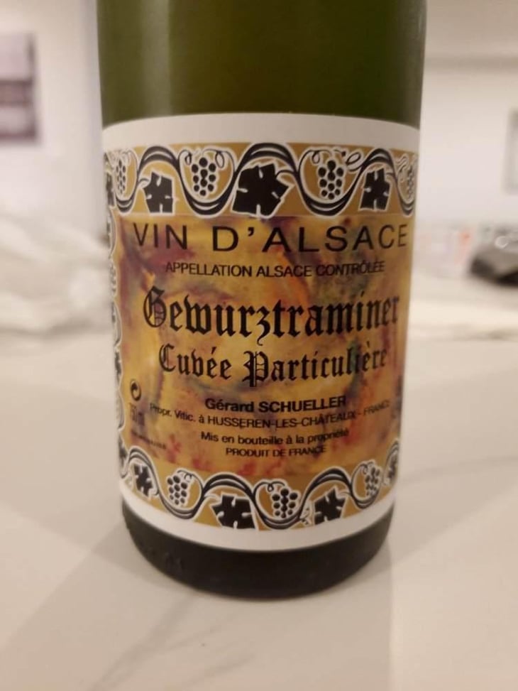 Gewürztraminer Cuvée Particulière - Gérard Schueller & Fils - Bruno Schueller 