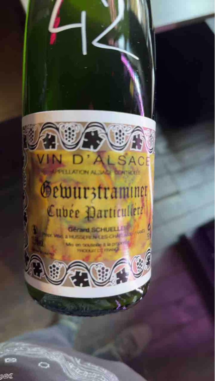 Gewürztraminer Cuvée Particulière - Gérard Schueller & Fils - Bruno Schueller 